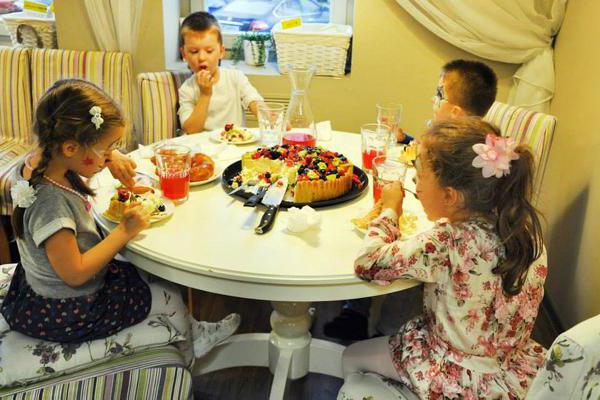 Moskova'da doğum günü için çocuk kafe: genel bir bakış