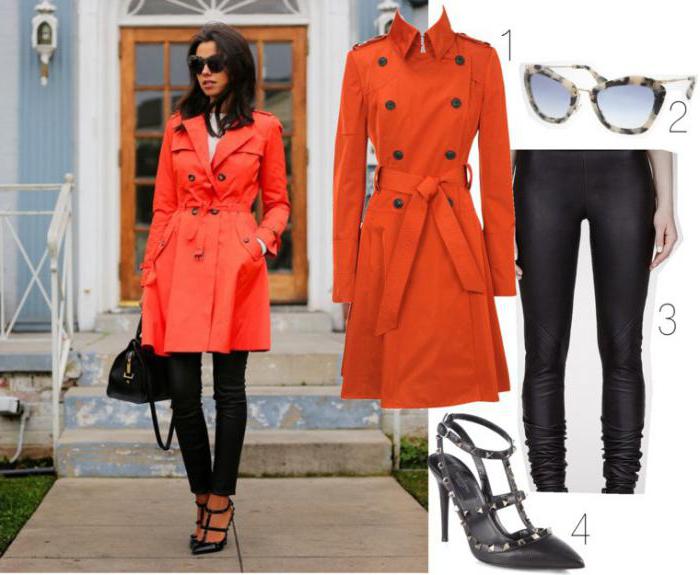 Parlak sonbahar: ne turuncu ceket giymek ile