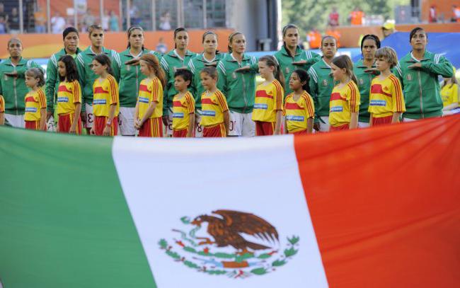 Meksika'nın Ulusal Sembolleri. Meksika'nın ilahisi, bayrağı ve kolu
