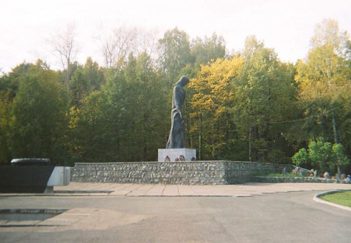 Hüzünlü anne Perm anıt 