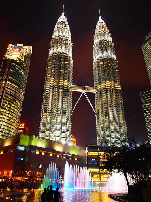 Malezya'daki Petronas İkiz Kulelerinin yüksekliği ve başka bir şey