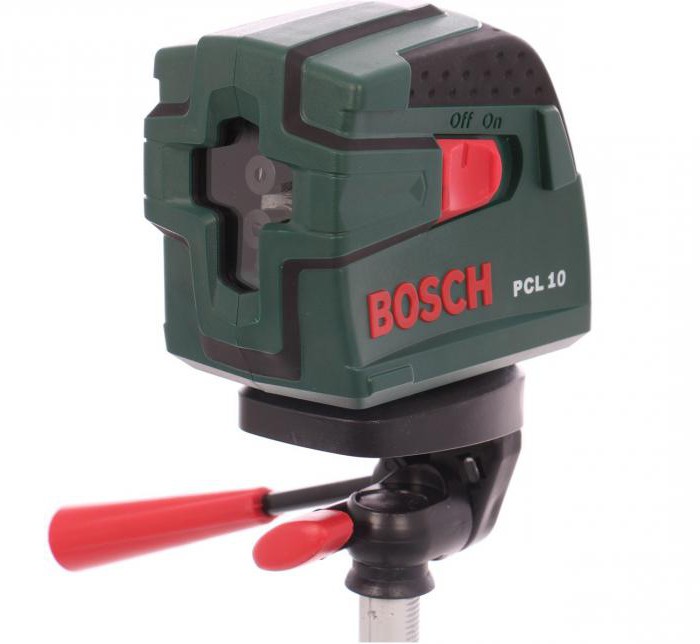 Lazer seviyesi Bosch PCL 10 Set: özellikler, fotoğraflar ve incelemeler