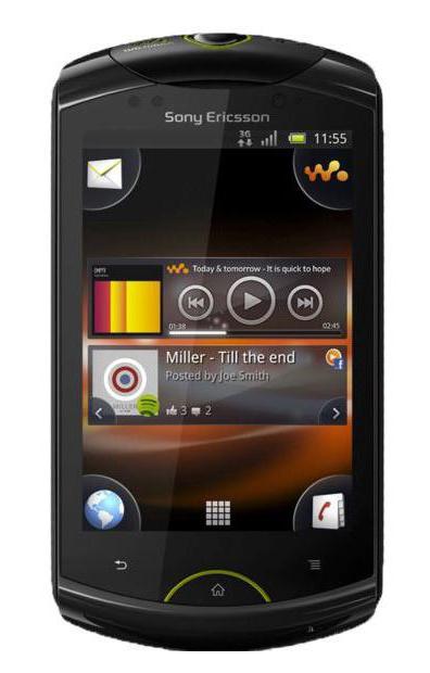 Sony Ericsson WT19I: özellikler ve ürün bilgisi